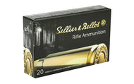 Sellier & Bellot Rifle 6.5X55 Swedish 140 Grain Soft Point 20 Rounds per  Box