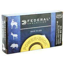Load image into Gallery viewer, Federal Power-Shok 30-06 Springfield Ammo 180 Grain Soft Point