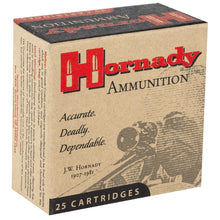Load image into Gallery viewer, Hornady Custom 9mm Luger Ammo 147 Grain XTP Jacketed Hollow Point (25 rounds per box)
