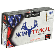 Federal Non-Typical 308 Winchester Ammo 150 Grain Soft Point (20 rounds per box)