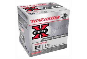 WINCHESTER  AMMO SUPER-X 28GA. 2.75" 1205FPS. 1OZ. #8 25 rounds per box