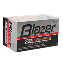 Load image into Gallery viewer, CCI Blazer 22 Long Rifle Ammo 40 Grain Lead Round Nose 500 round pack
