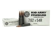 Red Army Standard 7.62x54R 148 GR FMJ 20 rounds per box