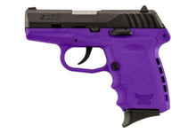 Load image into Gallery viewer, SCCY CPX2-CB PISTOL DAO 9MM 10RD BLACK/PURPLE W/O SAFETY CPX2CB
