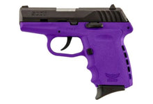 Load image into Gallery viewer, SCCY CPX2-CB PISTOL DAO 9MM 10RD BLACK/PURPLE W/O SAFETY CPX2CB