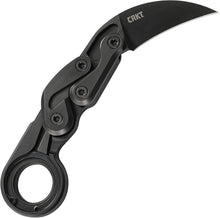 Load image into Gallery viewer, CRKT Provoke Kinematic Morphing Karambit Folding Knife (2.4" Black) 4040