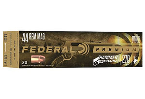 FED AMMO HAMMER DOWN .44 MAG. 270GR. JSP 20 rounds per box
