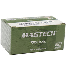 Load image into Gallery viewer, Magtech Tactical 5.56x45mm NATO SS109 Ammo 62 Grain Full Metal Jacket 50 rounds per box(LIMITED 2 PER CHECKOUT)