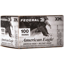 Load image into Gallery viewer, Federal American Eagle 223 Remington Ammo 55 Grain FMJ 100 Rounds Value Pack