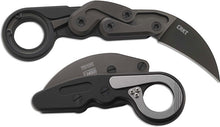 Load image into Gallery viewer, CRKT Provoke Kinematic Morphing Karambit Folding Knife (2.4" Black) 4040