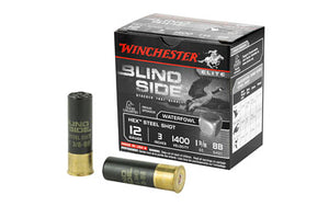 WINCHESTER 12GA 3" BB  shot BLINDSIDE HEX limited 3 per checkout AMMUNITION 25 round box - SBS123BB