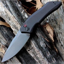Load image into Gallery viewer, Kershaw Launch 1 Automatic Knife Black Aluminum (3.4" BlackWash) 7100BW