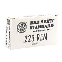 Load image into Gallery viewer, Red Army Standard 223 Remington Ammo 55 Grain FMJ Steel Case 20 rounds per case(4 boxes per checkout)
