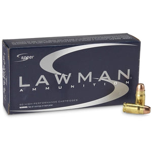 Speer Lawman 357 SIG Ammo 125 Grain Total Metal Jacket 50 rounds per box (limited 1 box per checkout)