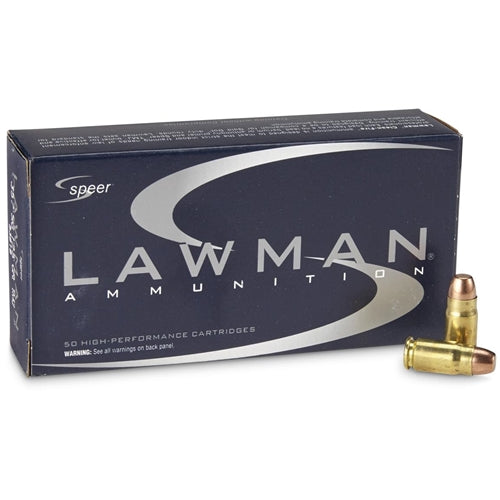 Speer Lawman 357 SIG Ammo 125 Grain Total Metal Jacket 50 rounds per box (limited 1 box per checkout)