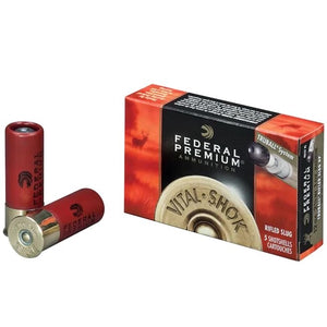 Federal PREMIUM 12 Ga 2 3/4(NO WAIT TIMES!!!)" TruBall Rifled Slug Vital Shok