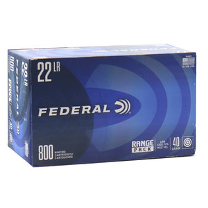 Federal 22LR 40 grain RANGE PACK 800 round