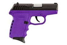 Load image into Gallery viewer, SCCY CPX2-CB PISTOL DAO 9MM 10RD BLACK/PURPLE W/O SAFETY CPX2CB
