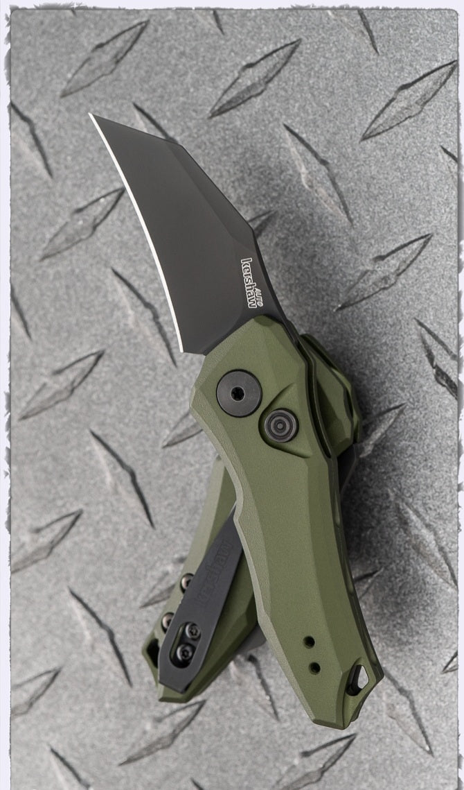 Kershaw Launch 10 Automatic Knife Olive Green (1.9