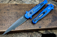 Kershaw Launch 8 Stiletto Automatic Knife Blue/CF (3.5