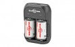 Load image into Gallery viewer, Surefire 2 Rechargeable LFP123 Batteries Includes Charger
