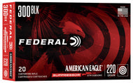 American Eagle 300 AAC Blackout Ammo 220 Grain S20 rounds per box