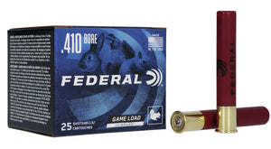 Federal .410 BORE  3”inch   1135 FPS #6 Shot 25 rounds per box