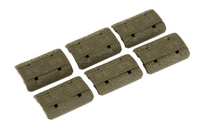 Magpul Industries, M-LOK Rail Covers, Type 2 Rail Cover, Includes 6 panels each covering one M-LOK slot, Fits M-LOK, Olive Drab Green