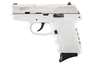 SCCY CPX-2TTWT PISTOL DAO 9MM 10RD SS/WHITE W/O SAFETY 2TTWT