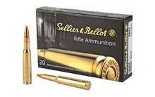 Load image into Gallery viewer, Sellier &amp; Bellot Rifle 7X57 140 Grain Full Metal Jacket 20 Rounds per Box
