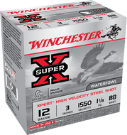 Winchester super X 12 gauge 3” BB Shot  25 rounds per box