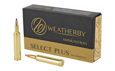 Weatherby, Select Plus, 257 Weatherby Magnum, 100 Grain, Tipped Triple Shock X Bullet, 20 Round Box