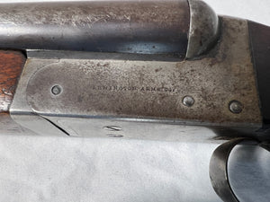 Remington 1900 side by side 12 gauge double barrel shotgun
