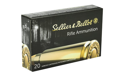Sellier & Bellot, Rifle, 6.5X55 Swedish, 140 Grain, Soft Point, 20 Rounds per box