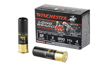 Load image into Gallery viewer, Winchester Ammunition, Long Beard XR, 12 Gauge, 3&quot; Chamber, #4, 1.75 oz, Shotshell Shot-Lok with Lead Shot, 10 Round Box

