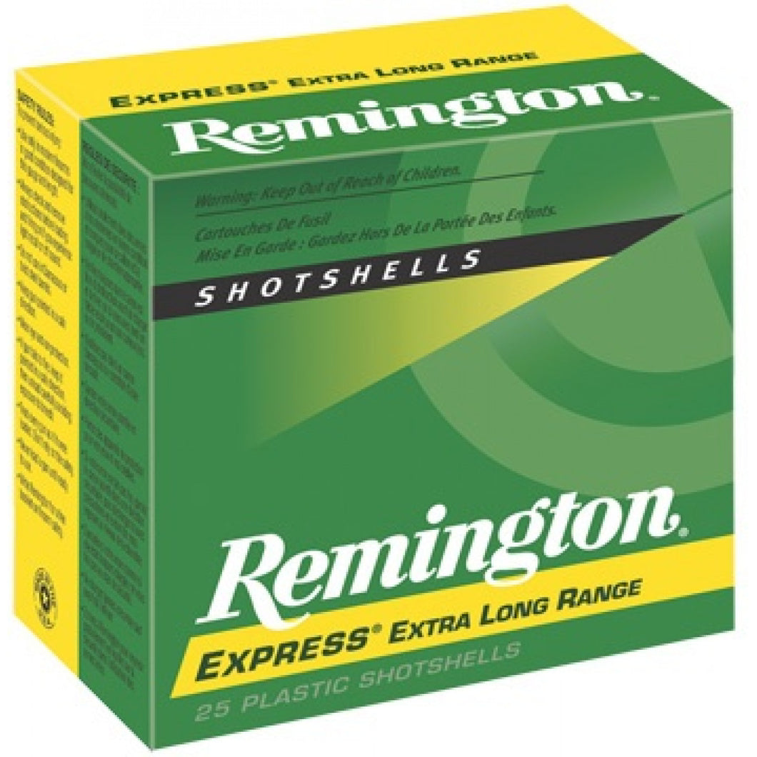 Remington Express  20 ga 2 3/4” 1 oz    #4 shot 1220 fps - 25 rounds per box