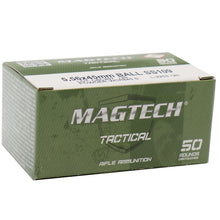 Load image into Gallery viewer, Magtech Tactical 5.56x45mm NATO SS109 Ammo 62 Grain Full Metal Jacket 50 rounds per box(LIMITED 2 PER CHECKOUT)
