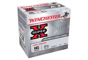 WINCHESTER SUPER-X 16GA. 2.75" 1295FPS. 1-1/8OZ. #6 SHOT 25 ROUNDS PER BOX