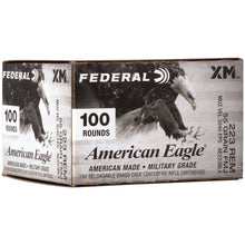 Load image into Gallery viewer, Federal American Eagle 223 Remington Ammo 55 Grain FMJ 100 Rounds Value Pack
