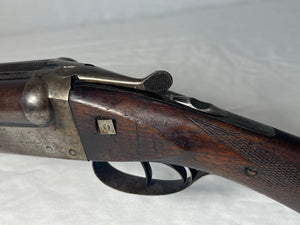 Remington 1900 side by side 12 gauge double barrel shotgun