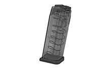 Load image into Gallery viewer, ETS GROUP ETS for Glock 19 9mm 10-Round Magazine, Translucent Body Md: GLK-19-10 Smoked
