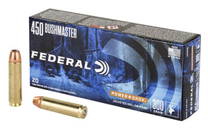 Federal Power Shok 450 BUSHMASTER 300 Grain 20 Round Box