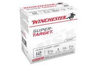 WINCHESTER  AMMO SUPER TARGET 12GA. 1200FPS. 1-1/8OZ. #7.5 25 ROUNDS PER BOX