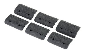 Magpul Industries, M-LOK Rail Covers, Type 2 Rail Cover, Includes 6 panels each covering one M-LOK slot, Fits M-LOK, Gray