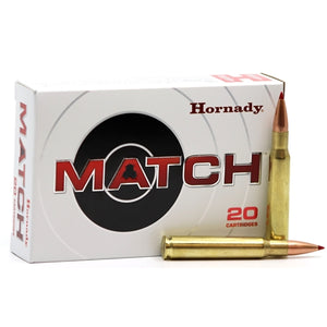 Hornady V Match 30-06 Springfield (M1 Garand) Ammo 168 Grain ELD Match 20 rounds per box
