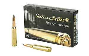 Sellier & Bellot  Rifle  6.5X55 Swedish  131 Grain Soft Point, 20 Round Box