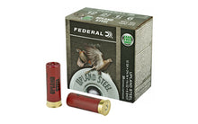 Load image into Gallery viewer, Federal, Field &amp; Range Steel, 12 Gauge, 2.75&quot;, #6, 1 1/8 oz, Steel Shot, 25 Round Box, California Certified Nonlead Ammunition
