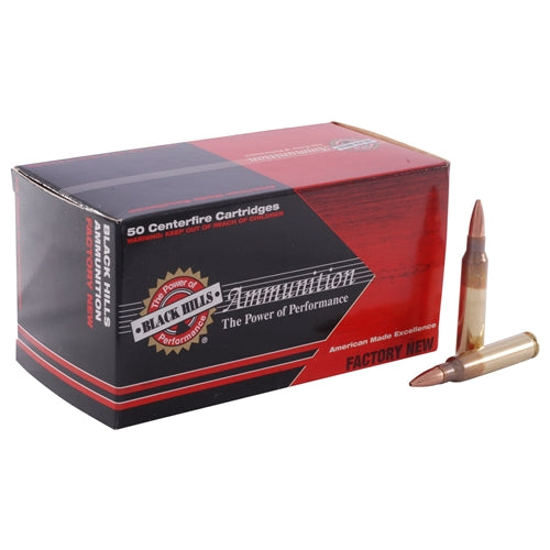 Black Hills 5.56mm 62 Grain Ammo Barnes TSX Hollow Points 500 rounds