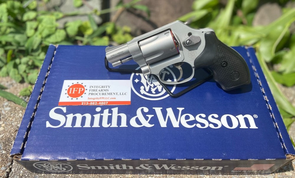 S&W 637 38sp Revolver NEW FastShipNoFees OK 4 Ca! 163050