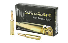 Load image into Gallery viewer, Sellier &amp; Bellot Rifle 6.5X55 Swedish 140 Grain Soft Point 20 Rounds per  Box
